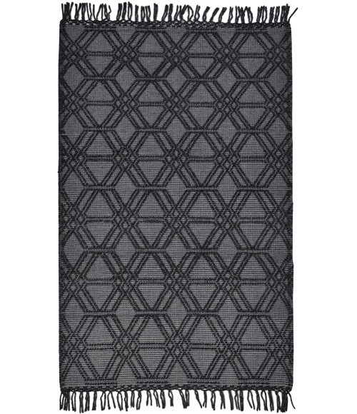 PHOENEX Rug Feizy PHOENEX 0807F IN CHARCOAL 3' 6" x 5' 6" Area Rug
