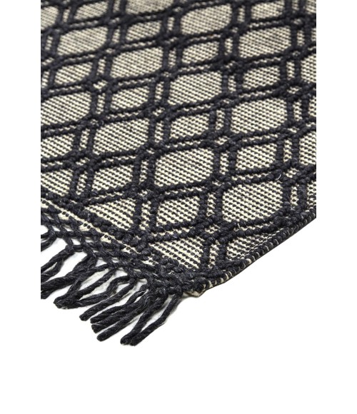 PHOENEX Rug Feizy PHOENEX 0808F IN BLACK/IVORY 5' X 7' 6" Area Rug