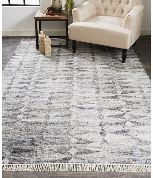 Feizy BECKETT 0814F IN GRAY 3' 6" x 5' 6" Area Rug