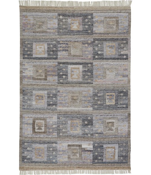 BECKETT Rug Feizy BECKETT 0816F IN CHARCOAL/MULTI 5' x 8' Area Rug