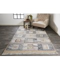 BECKETT Rug Feizy BECKETT 0816F IN CHARCOAL/MULTI 5' x 8' Area Rug