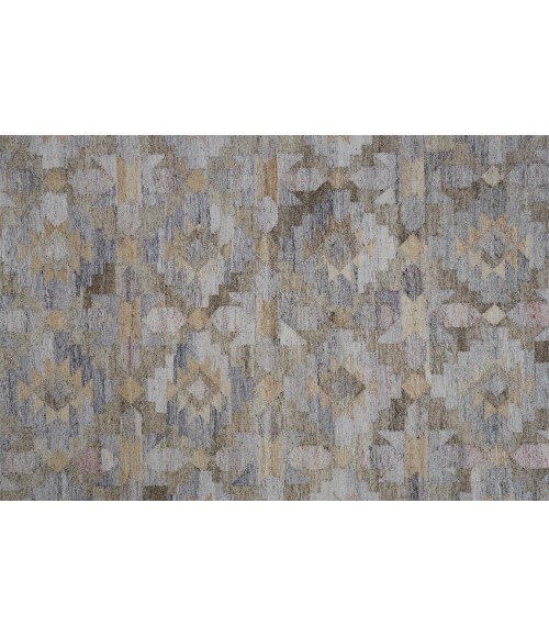 BECKETT Rug Feizy BECKETT 0818F IN GRAY/MULTI 5' x 8' Area Rug