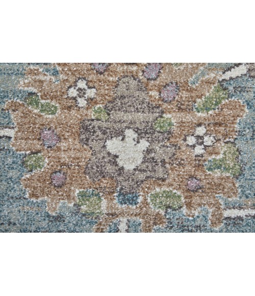 Feizy Dartmouth Blue/Ivory/Brown Rug DRT39QNF 5 ft. X 7 ft. 6 in. Rect. - Rugs Town Feizy Dartmouth Blue/Ivory/Brown DRT39QNF 5 ft. X 7 ft. 6 in. Rect. Rug