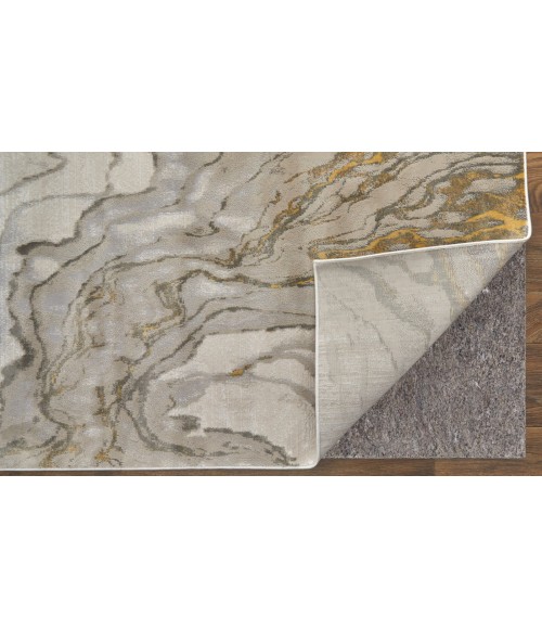 Feizy Waldor Gold/Ivory/Gray Rug 7353602F 5 ft. X 8 ft. Rect. - Rugs Town Feizy Waldor Gold/Ivory/Gray 7353602F 5 ft. X 8 ft. Rect. Rug