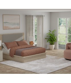 Feizy Sonora Gray/Ivory/Brown SNR39PLF 9 ft. 0 in. X 12 ft. 8 in. Rect. Rug
