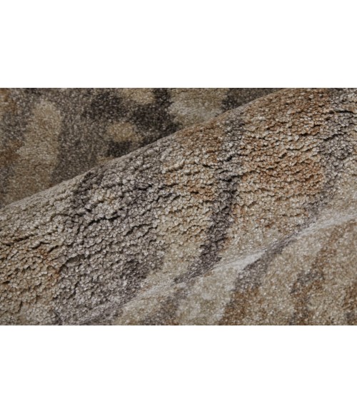 Feizy Skyview Brown/Tan/Ivory SKV39QBF 12 ft. X 15 ft. Rect. Rug