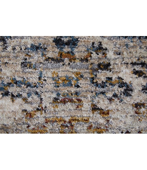 Feizy Caprio Taupe/Ivory/Gray 9203958F 5 ft. 3 in. X 7 ft. 6 in. Rect. Rug