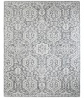 Feizy Belfort Gray/White 8698A27F 5 ft. X 8 ft. Rect. Rug
