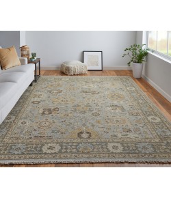 Feizy Corbitt Blue/Gold/Gray COR0612F 2 ft. 6 in. X 12 ft. Rect. Rug