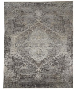 Feizy Sarrant 3963F SMOKE Area Rug 2 ft. 8 X 10 ft. Rectangle