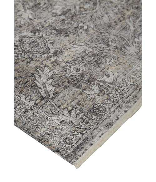 SARRANT Rug Feizy SARRANT 3964F IN STONE 2' 8" X 10' Runner Area Rug