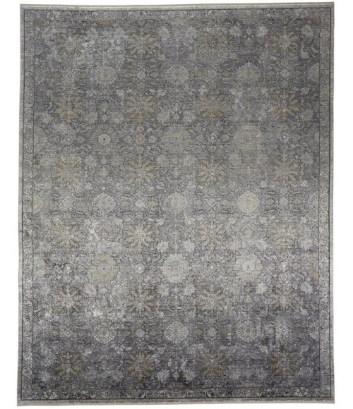 Feizy SARRANT 3965F IN SAND 4' X 5' 3" Area Rug