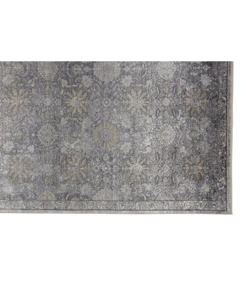 Feizy SARRANT 3965F IN SAND 5' X 7' 2" Area Rug