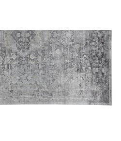 Feizy Sarrant 3966F GRAY Area Rug 4 ft. X 5 ft. 3 Rectangle