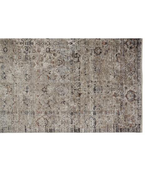 CAPRIO Rug Feizy CAPRIO 3958F IN SAND 2' 6" X 10' Runner Area Rug
