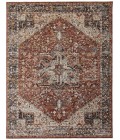 Feizy CAPRIO 3960F IN RUST 2' 6" X 10' Runner Area Rug
