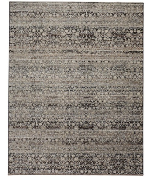 Feizy CAPRIO 3961F IN STONE 2' 6" X 10' Runner Area Rug