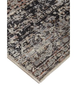 Feizy Caprio 3962F BLUE/RUST Area Rug 2 ft. 6 X 10 ft. Rectangle