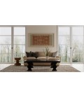 Feizy Wallace White/Brown WAL8A44F 2 ft. X 3 ft. Rect. Rug