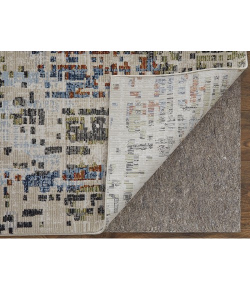Feizy Sonora IVORY/MULTI SNR39NVF 7 ft. 10 in. X 10 ft. 3 in. Rectangle Rug