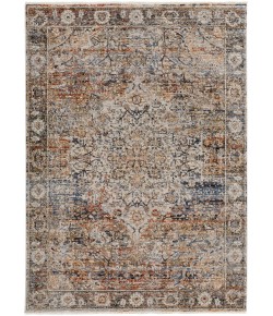 Feizy Kaia Tan/Orange/Blue KAI39GMF 5 ft. X 7 ft. 9 in. Rect. Rug