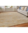 Feizy Eastfield GOLD/IVORY EAS69FQF 4 ft. X 6 ft. Rectangle Rug