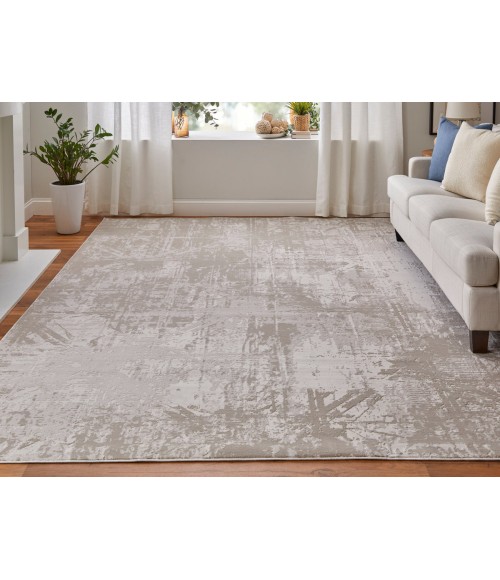 Feizy Prasad IVORY/BEIGE Rug 67039NAF 5 ft. X 8 ft. Rectangle - Rugs Town Feizy Prasad IVORY/BEIGE 67039NAF 5 ft. X 8 ft. Rectangle Rug
