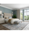 Feizy Dartmouth Blue/Ivory/Brown Rug DRT39QNF 5 ft. X 7 ft. 6 in. Rect. - Rugs Town Feizy Dartmouth Blue/Ivory/Brown DRT39QNF 5 ft. X 7 ft. 6 in. Rect. Rug