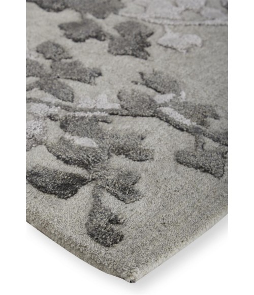 Feizy BELLA 8832F IN SILVER/GRAY 8' x 10' Area Rug