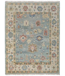 Feizy Fillmore BLUE/IVORY FIL69CJF 8 ft. X 8 ft. Round Rug
