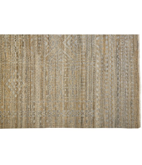 PAYTON Rug Feizy PAYTON 6496F IN BROWN/GRAY 2' x 3' Sample Area Rug