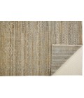 Feizy PAYTON 6496F IN BROWN/GRAY 2' 6" x 8' Runner Area Rug