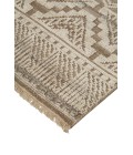 Feizy PAYTON 6497F IN BEIGE/GRAY 2' 6" X 10' Runner Area Rug