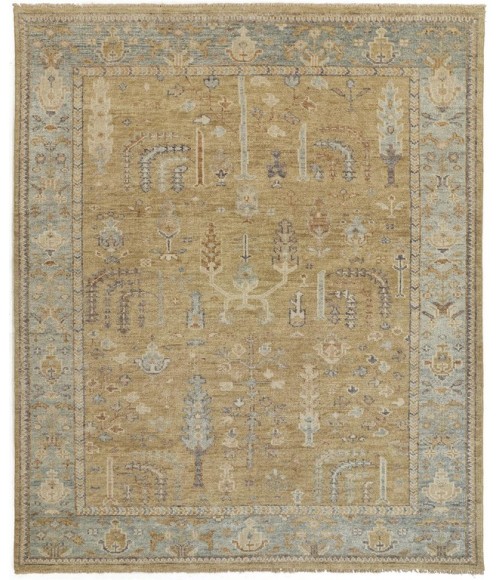 CARRINGTON Rug Feizy CARRINGTON 6501F IN GOLD/LIGHT BLUE 8' 6" x 11' 6" Area Rug