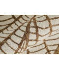 Feizy Wallace White/Brown WAL8A44F 2 ft. X 3 ft. Rect. Rug