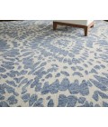 Feizy Wallace Blue/Ivory WAL8A39F 2 ft. X 3 ft. Rect. Rug
