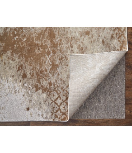 Feizy Waldor IVORY/GOLD 73539NCF 8 ft. X 11 ft. Rectangle Rug