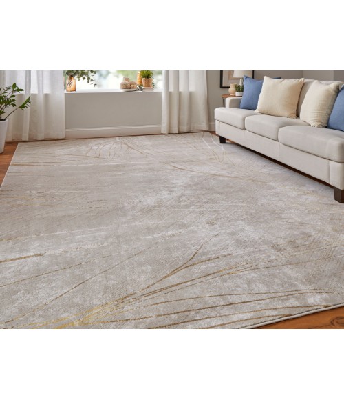 Feizy Waldor IVORY/BEIGE 73539NBF 1 ft. 8 in. X 2 ft. 10 in. Rectangle Rug