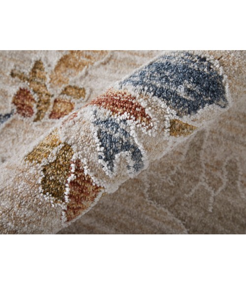 Feizy Pasha IVORY/MULTI Rug PAS39M8F 5 ft. X 7 ft. 6 in. Rectangle - Rugs Town Feizy Pasha IVORY/MULTI PAS39M8F 5 ft. X 7 ft. 6 in. Rectangle Rug