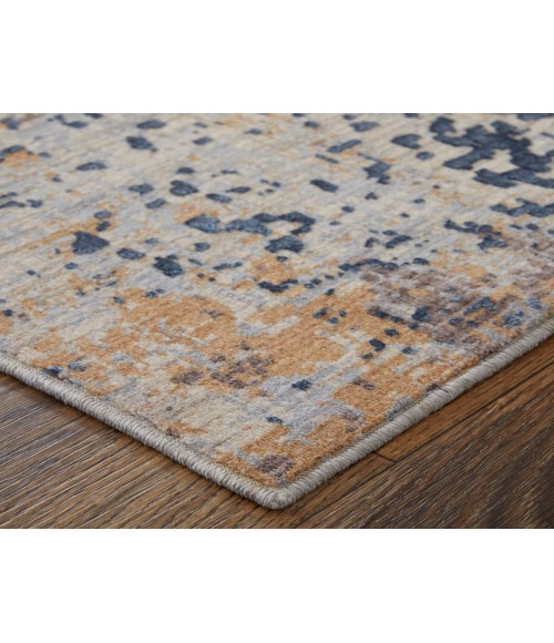 Feizy Pryor BLUE/MULTI PRY39NGF 6 ft. 7 in. X 9 ft. 6 in. Rectangle Rug