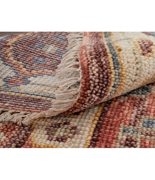 Feizy Fillmore RUST/BEIGE Rug FIL69CKF 5 ft. X 8 ft. Rectangle - Rugs Town Feizy Fillmore RUST/BEIGE FIL69CKF 5 ft. X 8 ft. Rectangle Rug