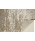 Feizy AURA 3567F IN BEIGE/GOLD 6' 7" X 9' 6" Area Rug