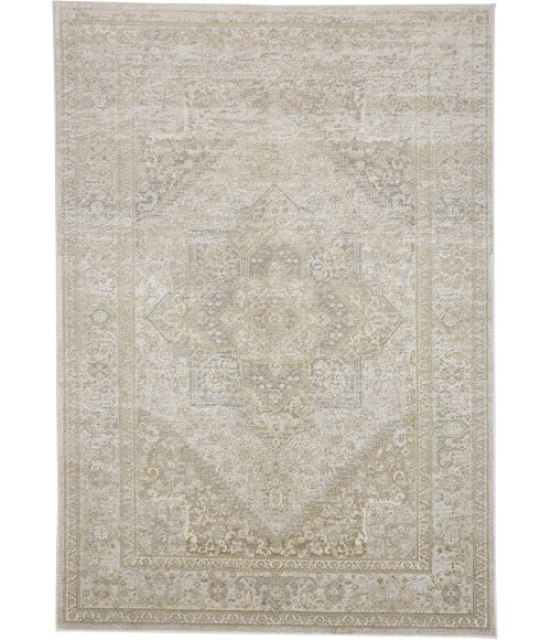 Feizy AURA 3734F IN BROWN/GOLD 5' x 8' Area Rug