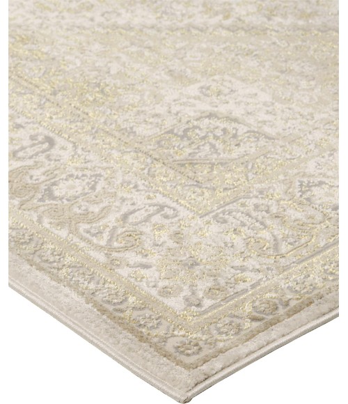 Feizy AURA 3734F IN BROWN/GOLD 5' x 8' Area Rug
