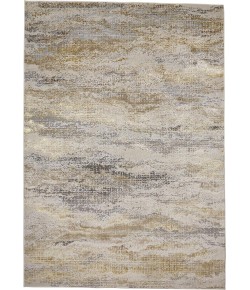 Feizy Aura 3735F GOLD/GRAY Area Rug 1 ft. 8 X 2 ft. 10