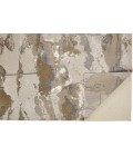 AURA Rug Feizy AURA 3737F IN GOLD/GRAY 5' x 8' Area Rug