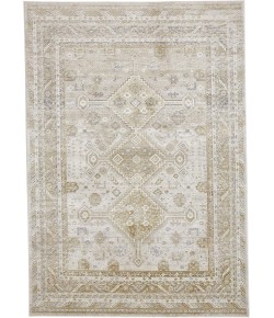 Feizy Aura 3738F GOLD/IVORY Area Rug 2 ft. 10 X 7 ft. 10 Rectangle