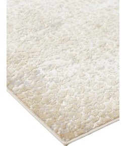 Feizy Aura 3739F IVORY/GOLD Area Rug 6 ft. 7 X 9 ft. 6 Rectangle