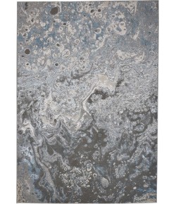Feizy Azure 3405F SILVER/BLUE Area Rug 2 ft. 10 X 7 ft. 10 Rectangle