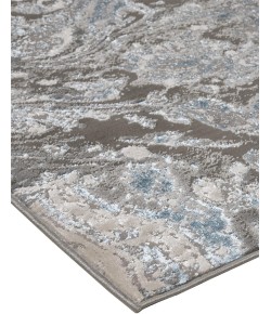 Feizy Azure 3405F SILVER/BLUE Area Rug 2 ft. 10 X 7 ft. 10 Rectangle